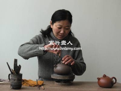 紫砂大師賈益芳個(gè)人照片