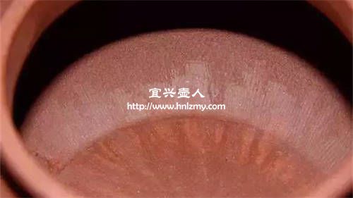 紫砂壺內(nèi)部的收縮紋